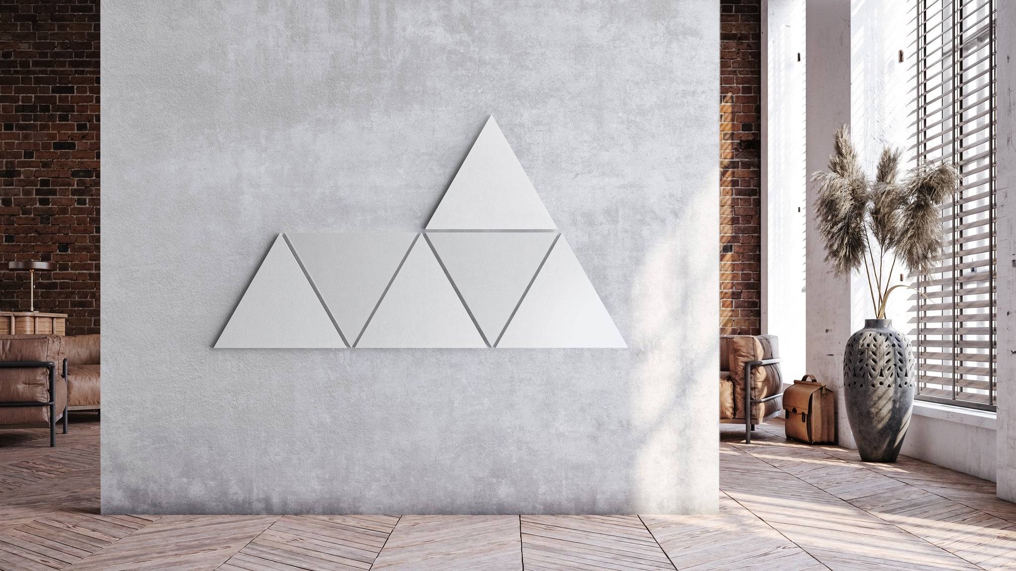 Triangular Paneling Triangular Acoustic Wall Panels | Ecophon Akusto™ Triangle 600mm | That ...
